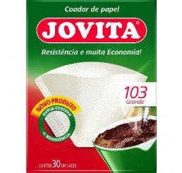 Filtro de Papel 103 com 30 unidades - Jovita