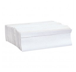 Papel Toalha 3 Dobras Polar Branco - Caixa com 1250 Folhas