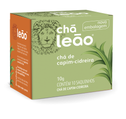 Chá Leão Capim Cidreira - Caixa com 10 saches