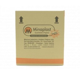 Copo Minaplast 50ml ABNT2012 - Branco - Caixa com 5000 Unidades