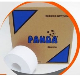 Papel Higiênico - Rolão  8x600 - Panda Branco