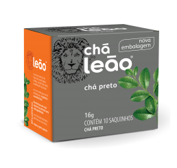 Chá Leão Preto - caixa com 10 Saches