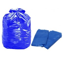 Saco para Lixo 20 L Azul - pacote 