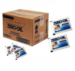 Adoçante Zero Cal Sucralose Sache - caixa com 1000 unidades